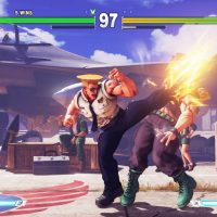 Screenshot de Guile, personnage de Street Fighter V