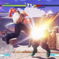 Screenshot de Guile, personnage de Street Fighter V