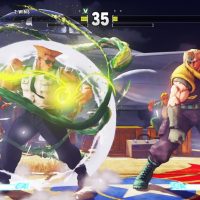 Screenshot de Guile, personnage de Street Fighter V