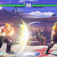 Screenshot de Guile, personnage de Street Fighter V