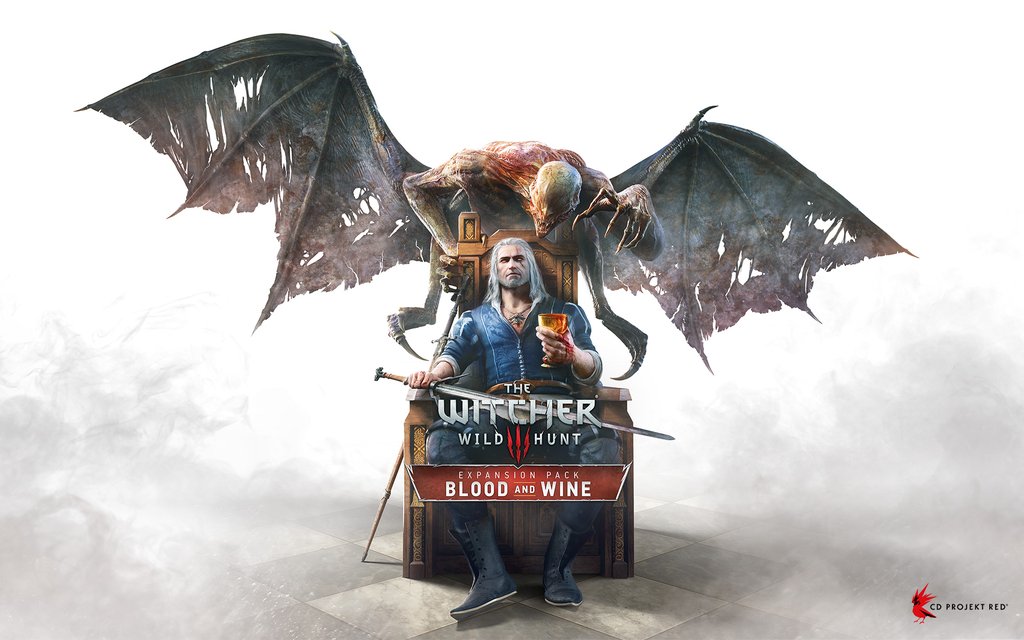 La pochette de la nouvelle extension de The Witcher 3 Blood and Wine