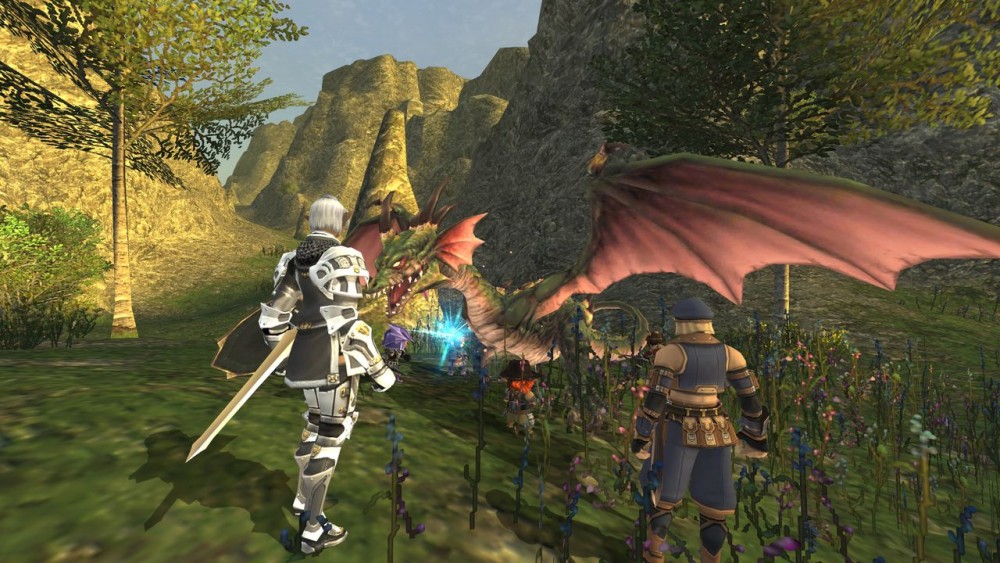 Un combat dans Final Fantasy XI