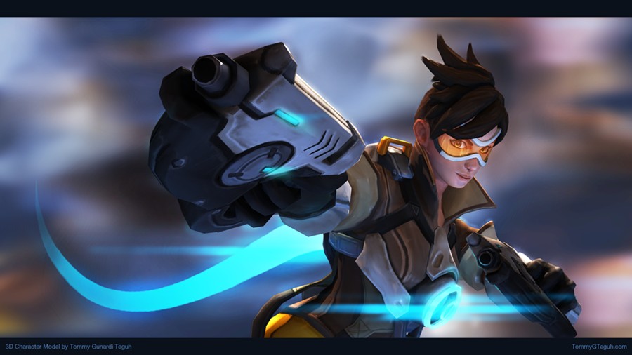 Tracer, l'assassin de Overwatch et la nouvelle recrue de Heroes of the Storm