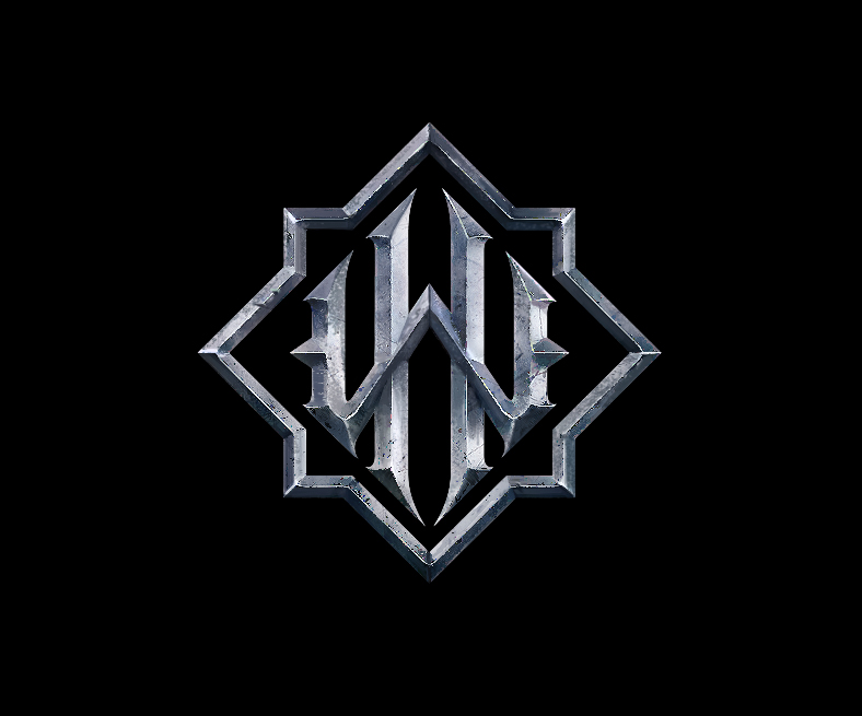 Warhold logo noir et metal