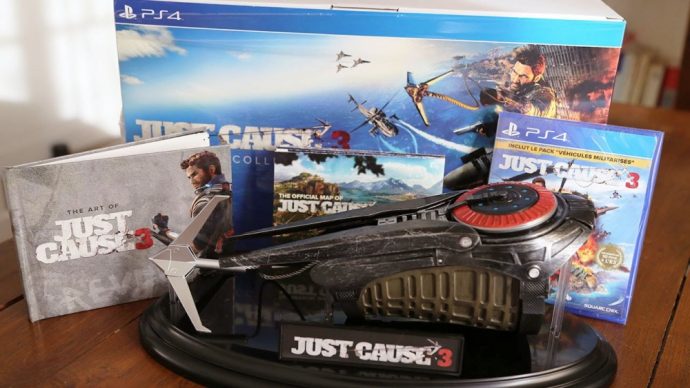 Le collector de Just Cause 3 en détail