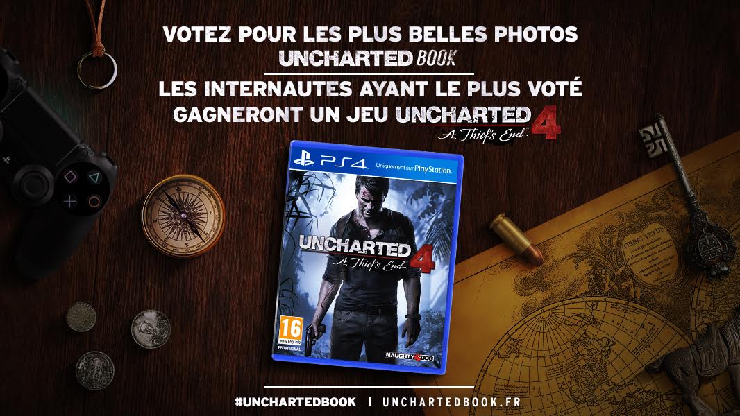 Concours Uncharted - même les votants peuvent gagner