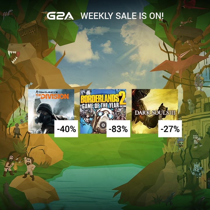 Les promos G2A du week end