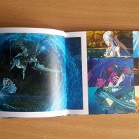 L'intérieur de l'artbook