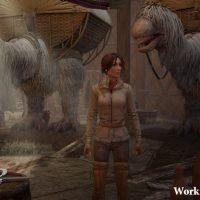 Kate découvre un camp dans Syberia 3