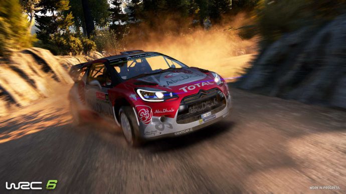 Voiture de WRC 6