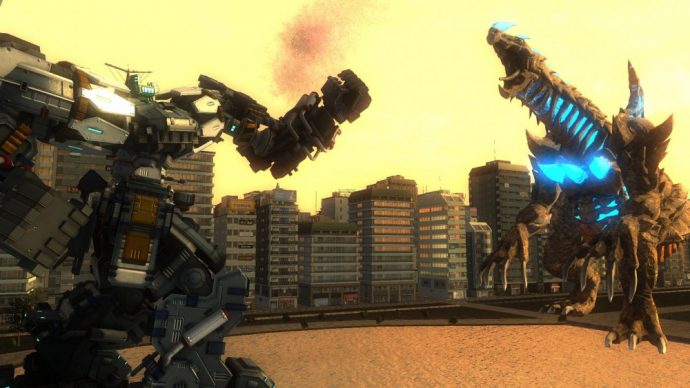 Earth Defense Force 4.1 combat robot dragon