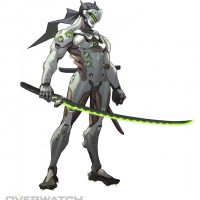 Concept art Genji Overwatch