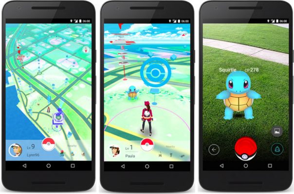 Pokemon GO screenshots