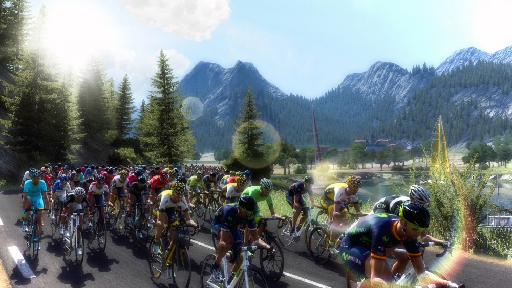 Peloton dans Le Tour de France 2016