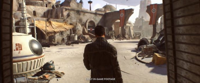 Capture ecran star wars teaser e3