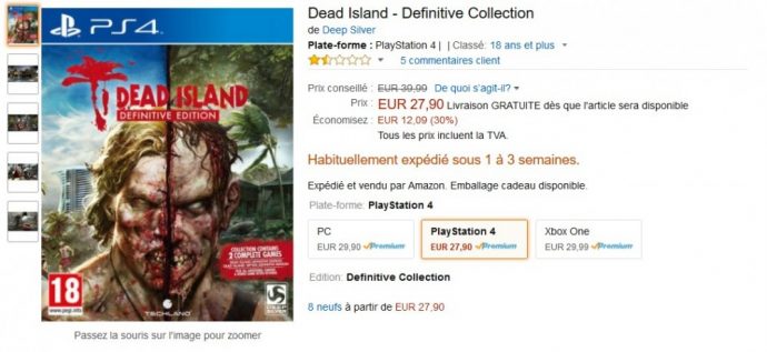 Promo Dead Island - Definitive Collection