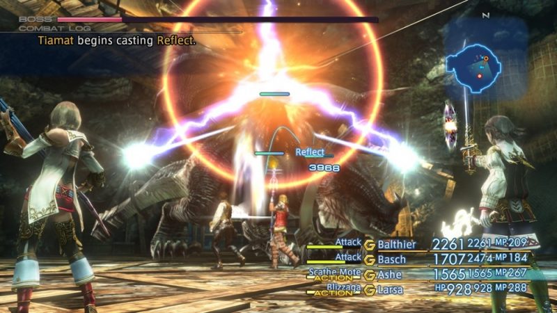 Final Fantasy XII the Zodiac Age phase de combat