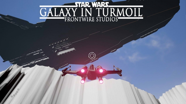 Vaisseau Xwing Galaxy in Turmoil