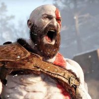 God of War Kratos en colére