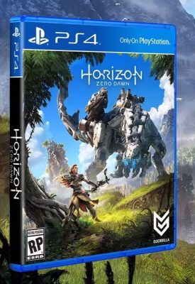 La jaquette d'Horizon Zero Dawn