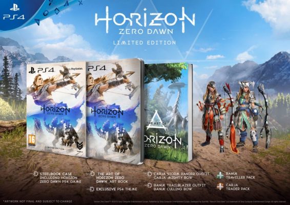 L'édition limitée de Horizon Zero Dawn