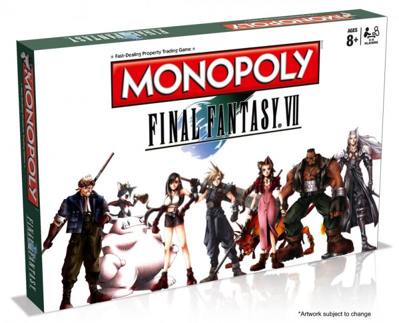 Boîte Monopoly Final Fantasy VII