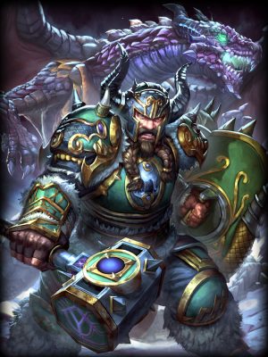 Le dieu Fafnir de SMITE