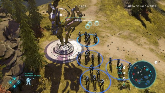 Halo Wars 2 point de contrôle du mode Domination