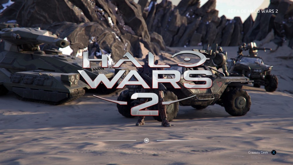 Halo Wars 2 écran titre