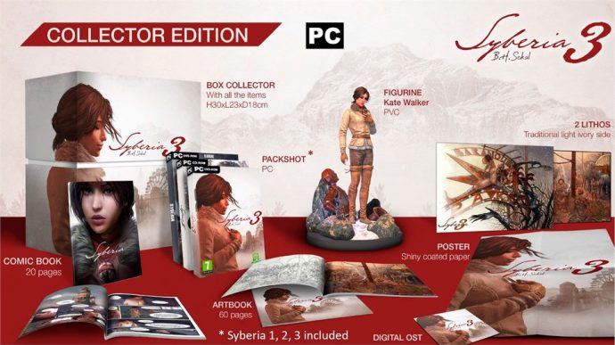 Syberia 3 Collector Edition PC