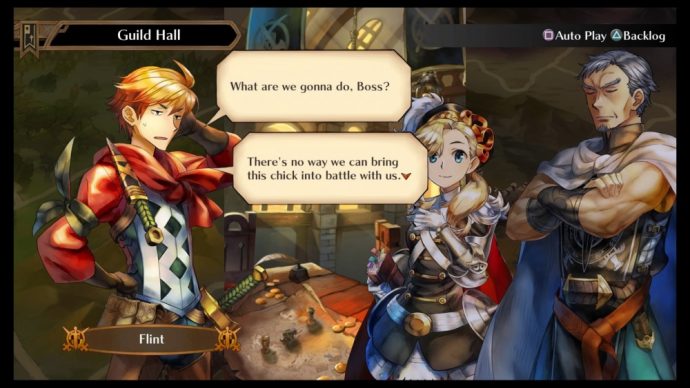 Grand Kingdom : les personnages importants de la guilde