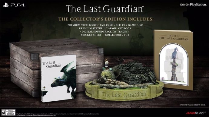 The Last Guardian collector