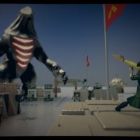 Godzilla version The Tomorrow Children