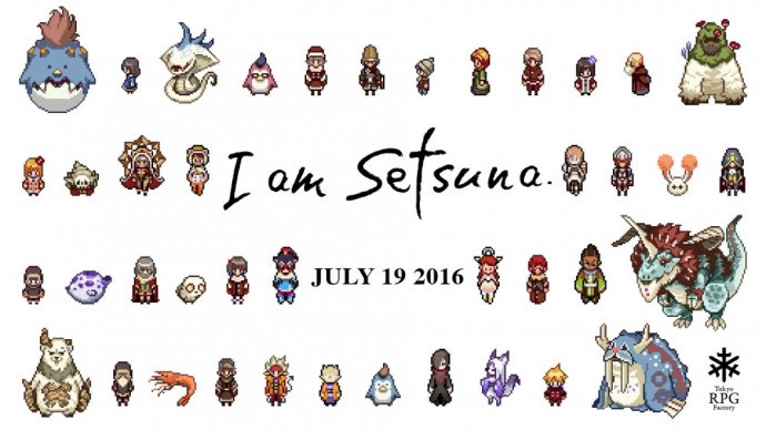 i am setsuna - pixel art