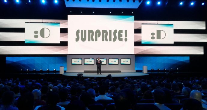 Surprise pour la Wii U