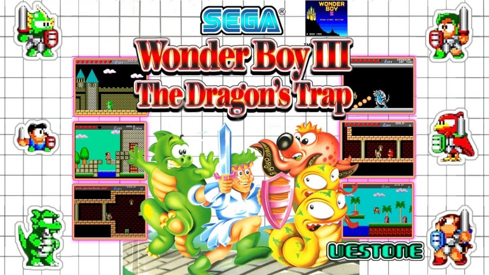 Wonder Boy 3 couverture Master System