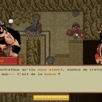 Dialogue entre Brog et son fils Fuzgut dans Crush Your Ennemies