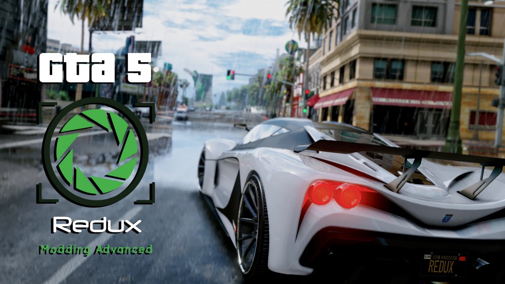 Visuel du mod Redux de GTA V