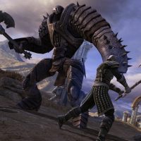 Infinity Blade combat contre un géant