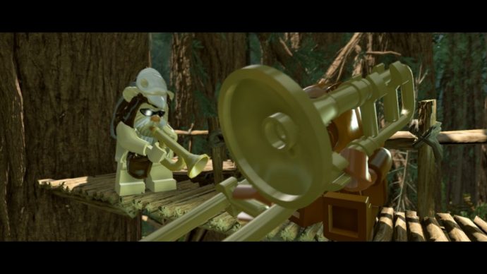 LEGO Star Wars Le réveil de la Force ewoks musiciens