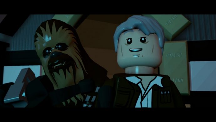 LEGO Star Wars Le reveil de la Force chewbacca Han Solo