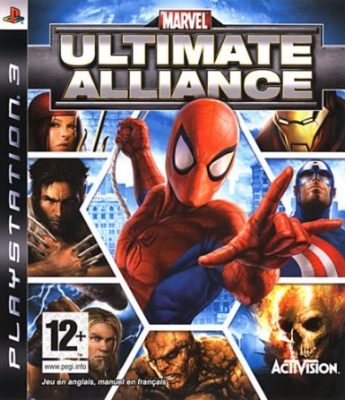 Marvel Ultimate Alliance jaquette PS3