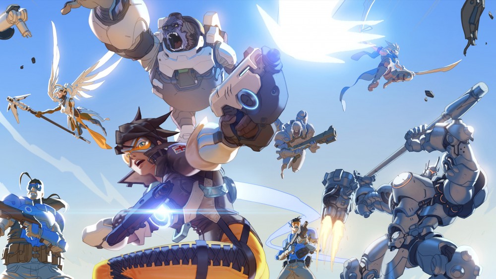 Fan art du jeu Overwatch - bilan 2016