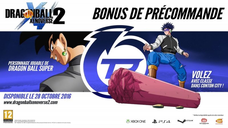 Dragon Ball Xenoverse 2 Bonus précommande