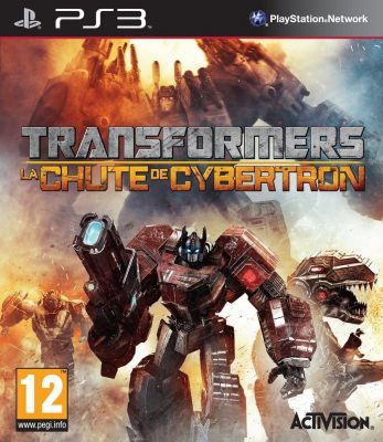 Transformers La Chute de Cybertron jaquette PS3