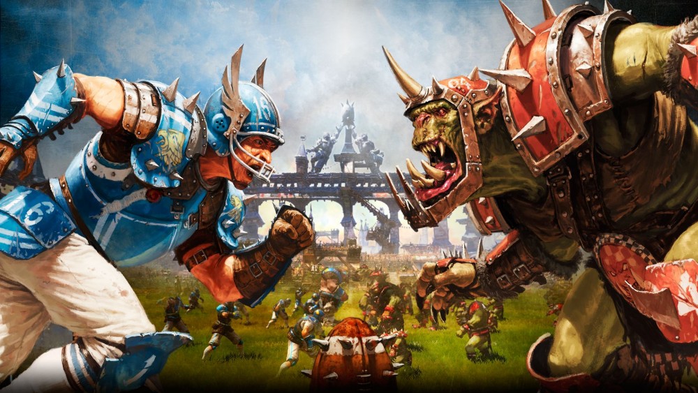 Blood Bowl 2 humain vs orc