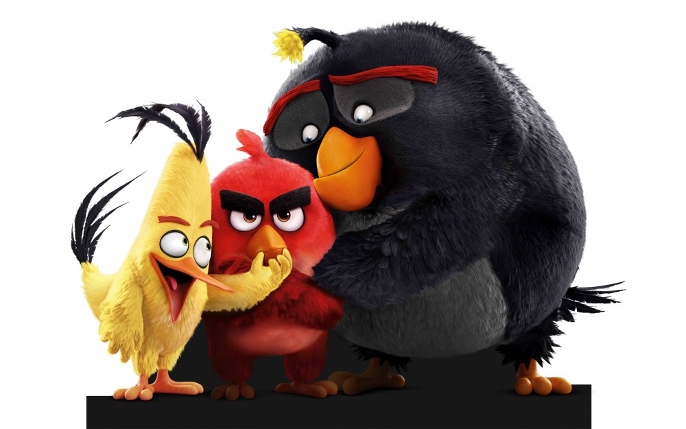 Angry Birds trois oiseaux