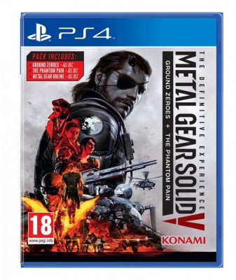 Metal Gear Solid V The Definitive Experience Jaquette Playstation 4