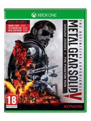 Metal Gear Solid V The Definitive Experience Jaquette Xbox One