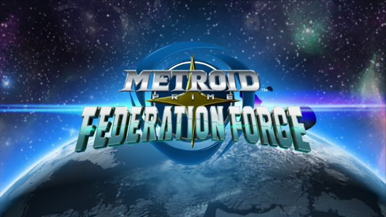 Metroid Prime Federation Force logo